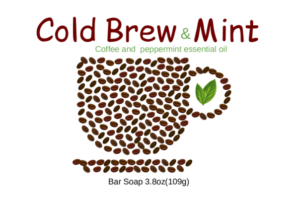 Cold Brew and Mint Bar Soap - Image 2