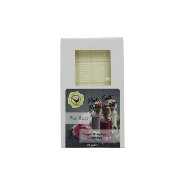 Pink Salt and Peppermint Wax Tart