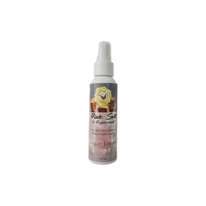 Pink Salt and Peppermint Spray Lotion