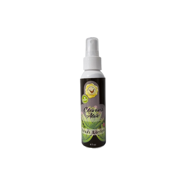 Clover and Aloe Spray Lotion