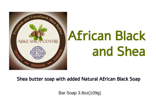 African Black and Shea Bar Soap - Image 2