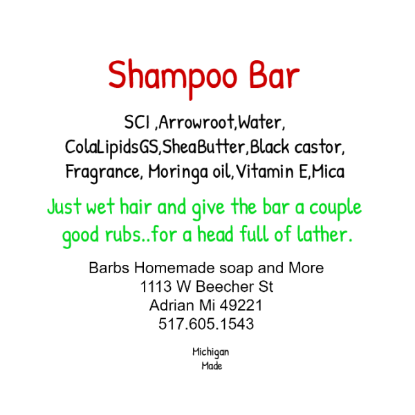 Shampoo Bar Clean and Fresh - Image 3