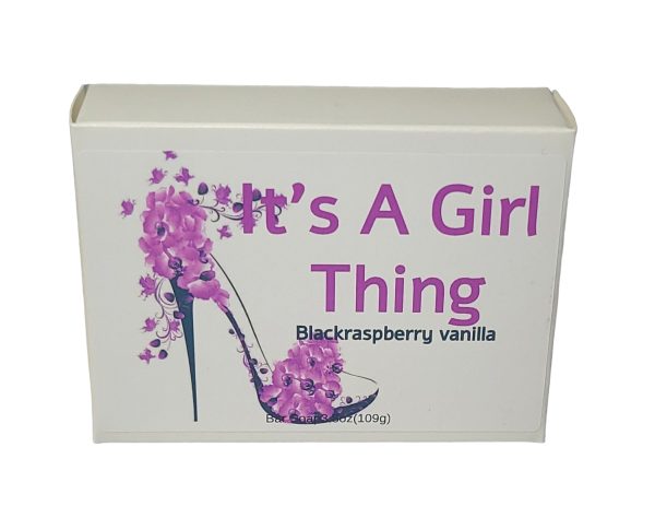 Black Raspberry Vanilla Bar Soap - Image 2